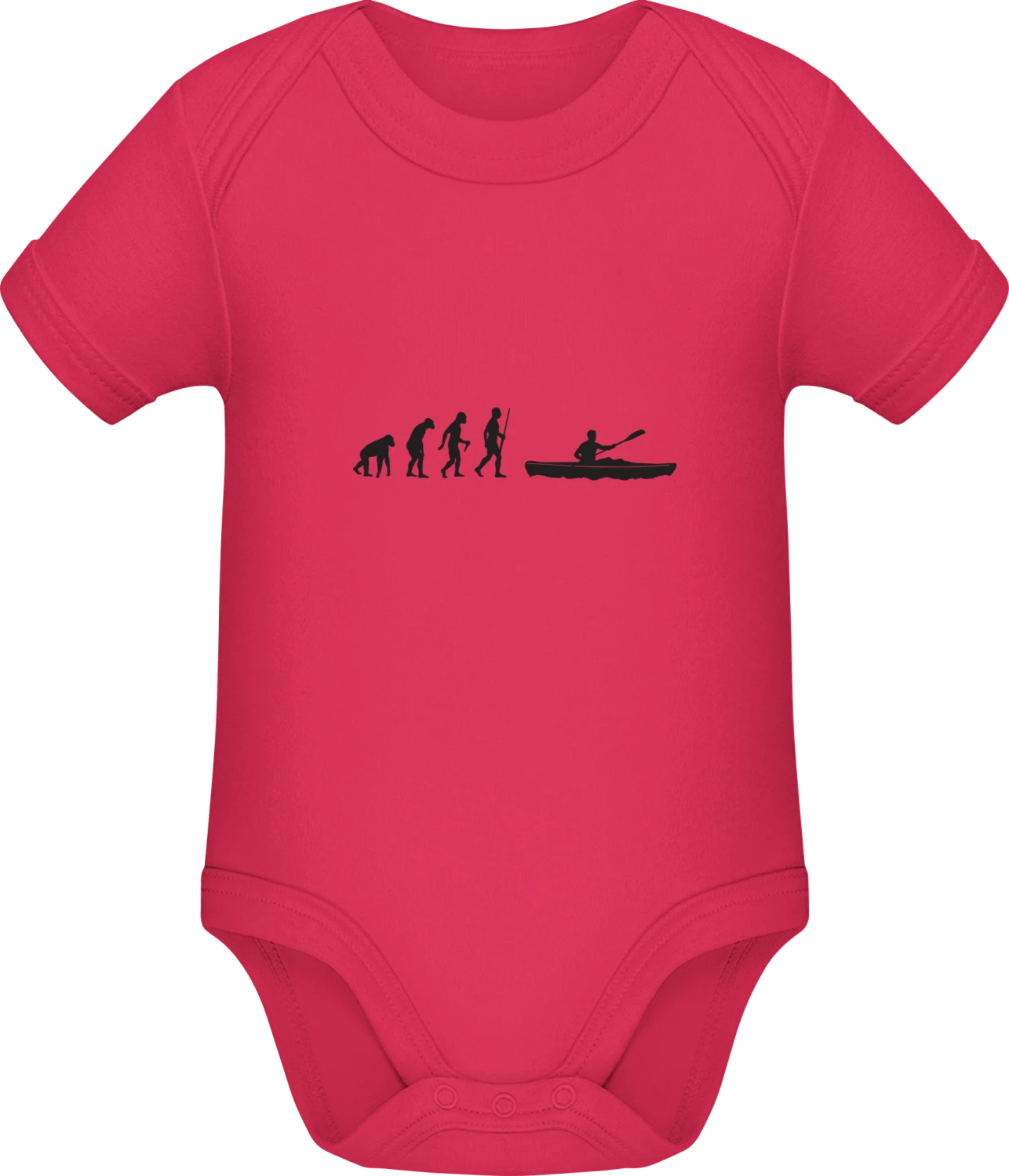 Evolution of Rafting - Sorbet Sonar SSL organic babybodsuit - Front