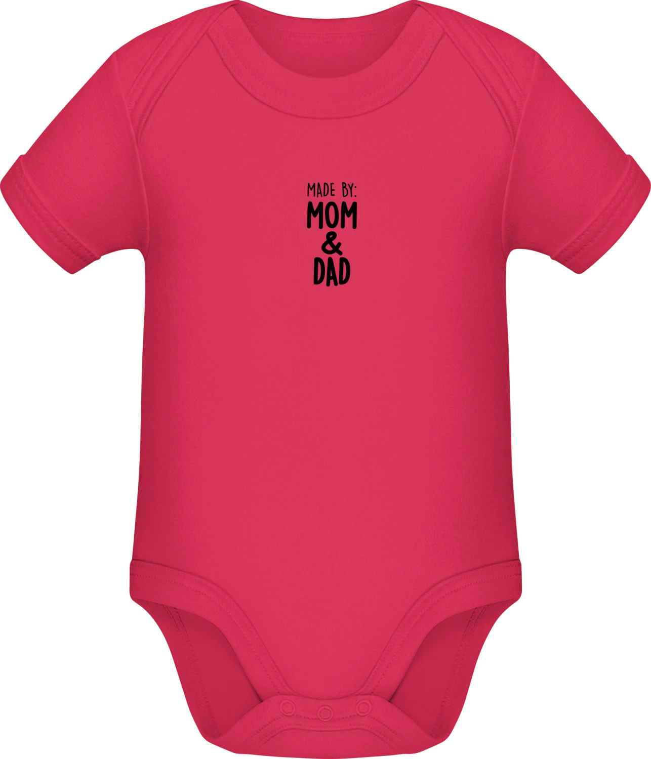 Made By Mom And Dad - Sorbet Sonar SSL organic babybodsuit - Front