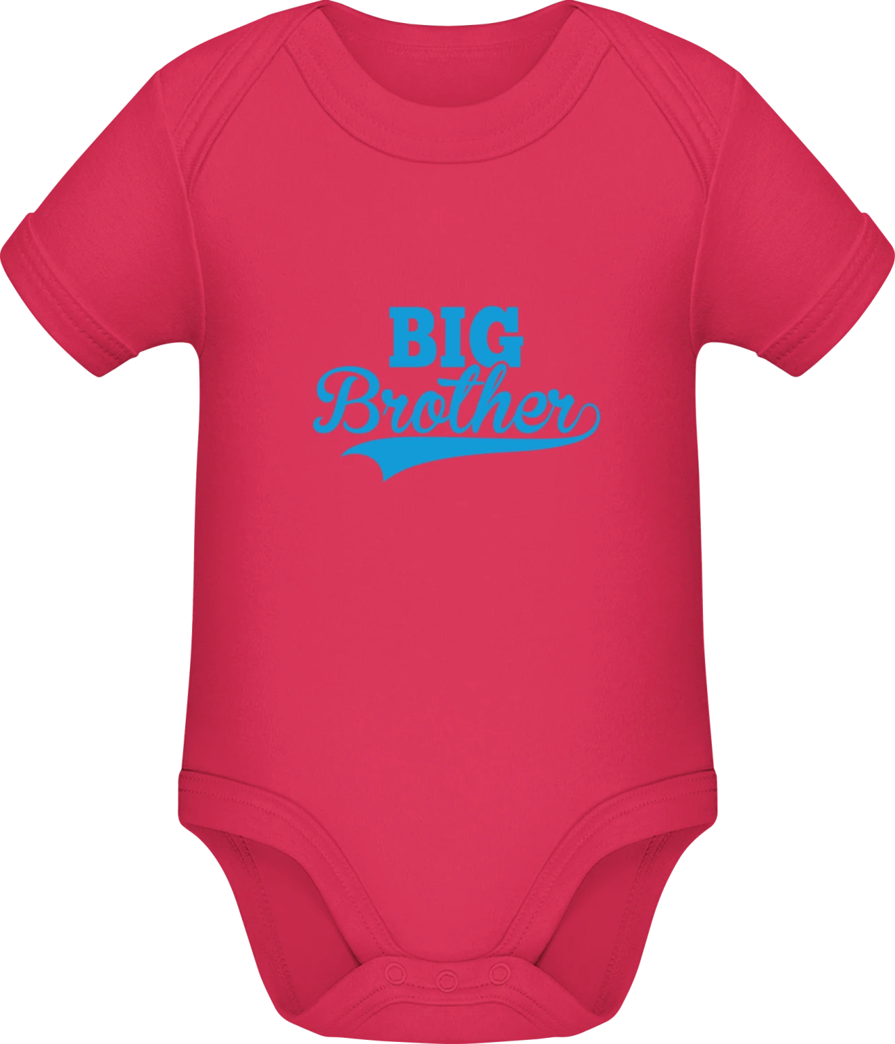 Big Brother Vintage - Sorbet Sonar SSL organic babybodsuit - Front