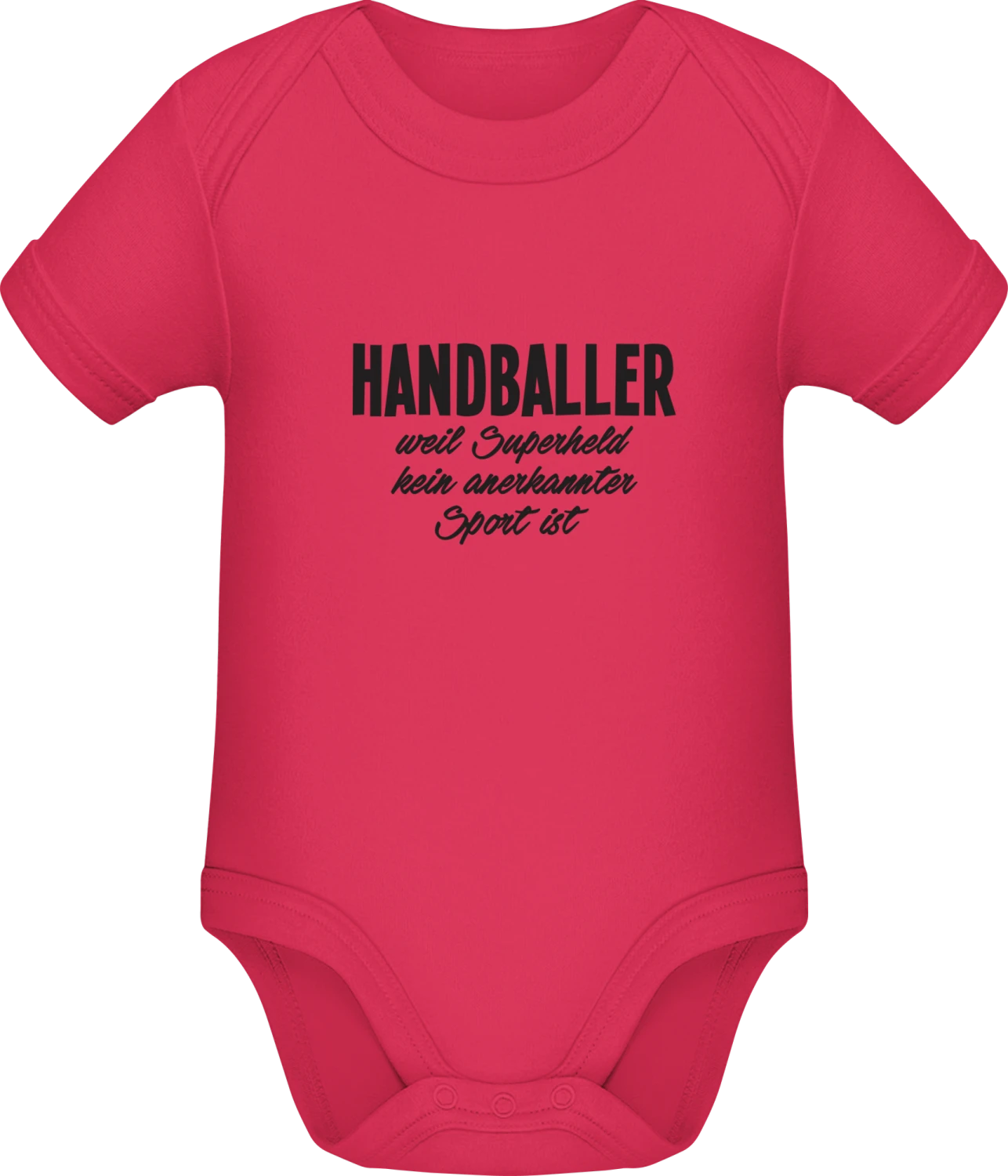 Handballer - Sorbet Sonar SSL organic babybodsuit - Front