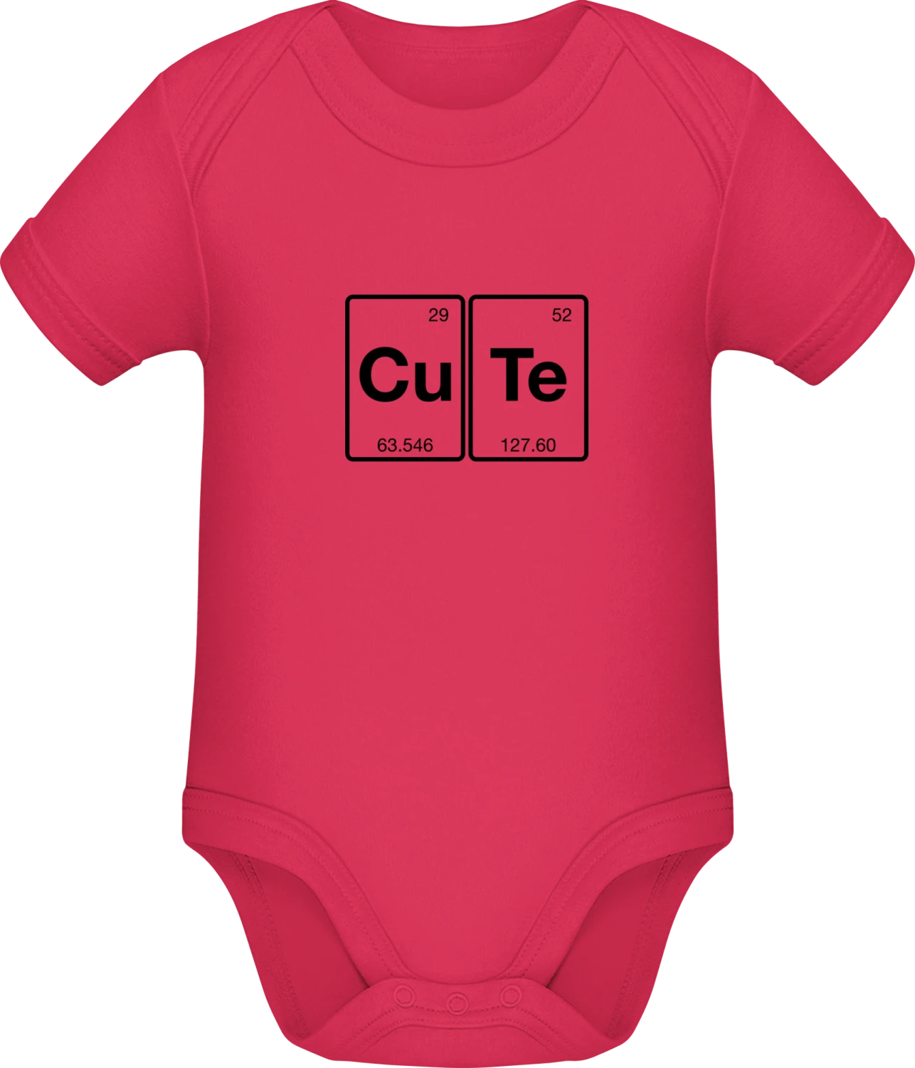 Cute Chemical - Sorbet Sonar SSL organic babybodsuit - Front