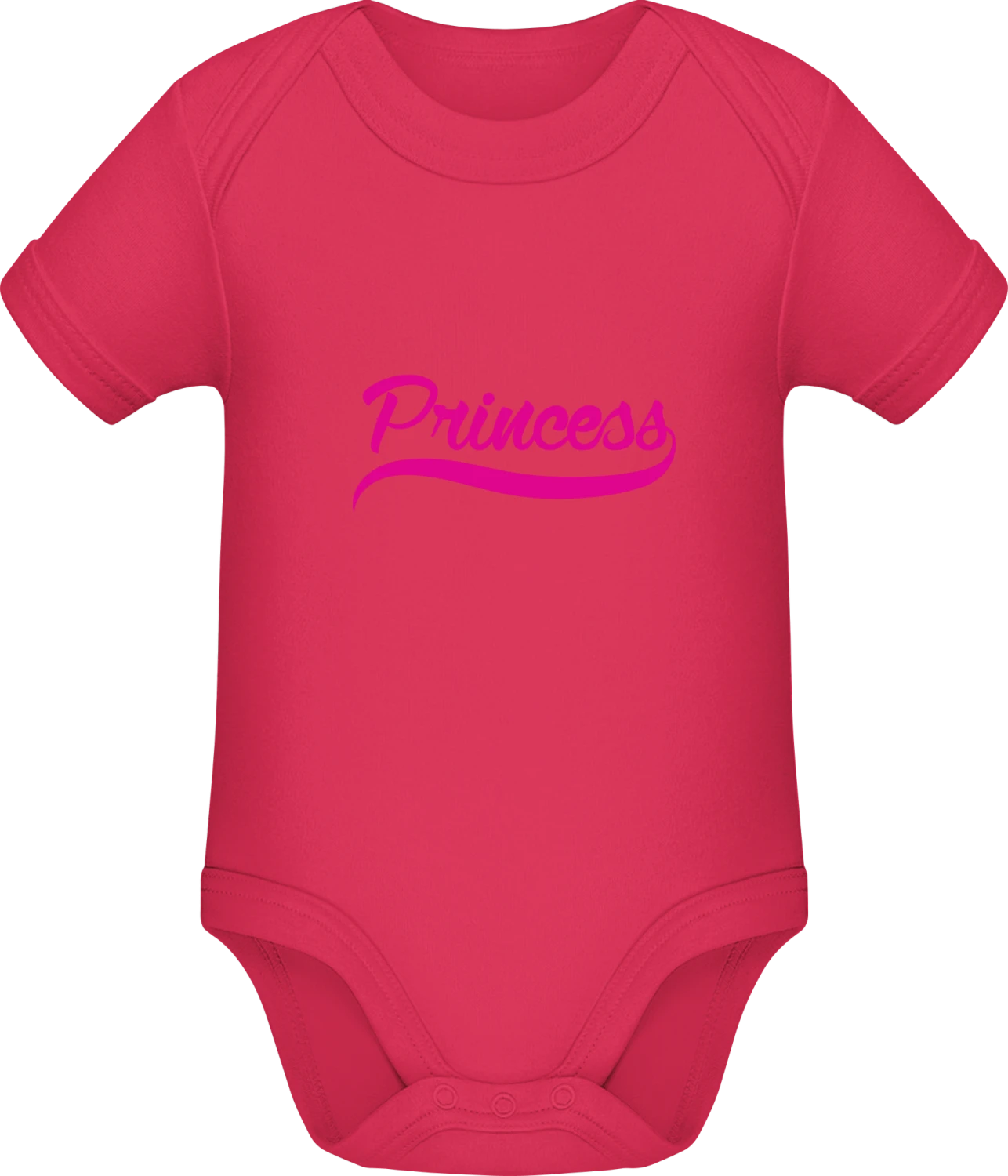 Princess Retro - Sorbet Sonar SSL organic babybodsuit - Front