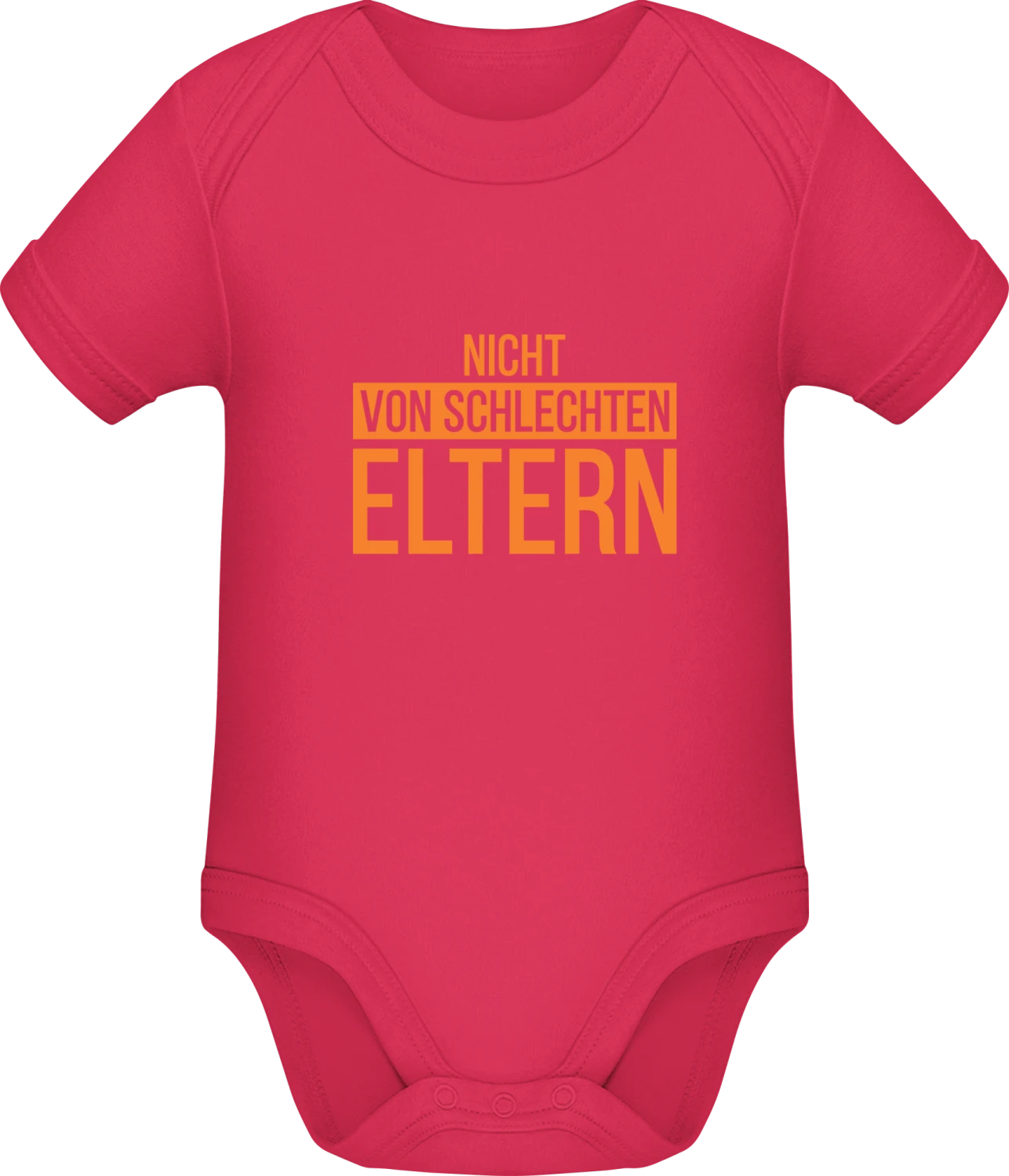 Nicht von schlechten Eltern - Sorbet Sonar SSL organic babybodsuit - Front