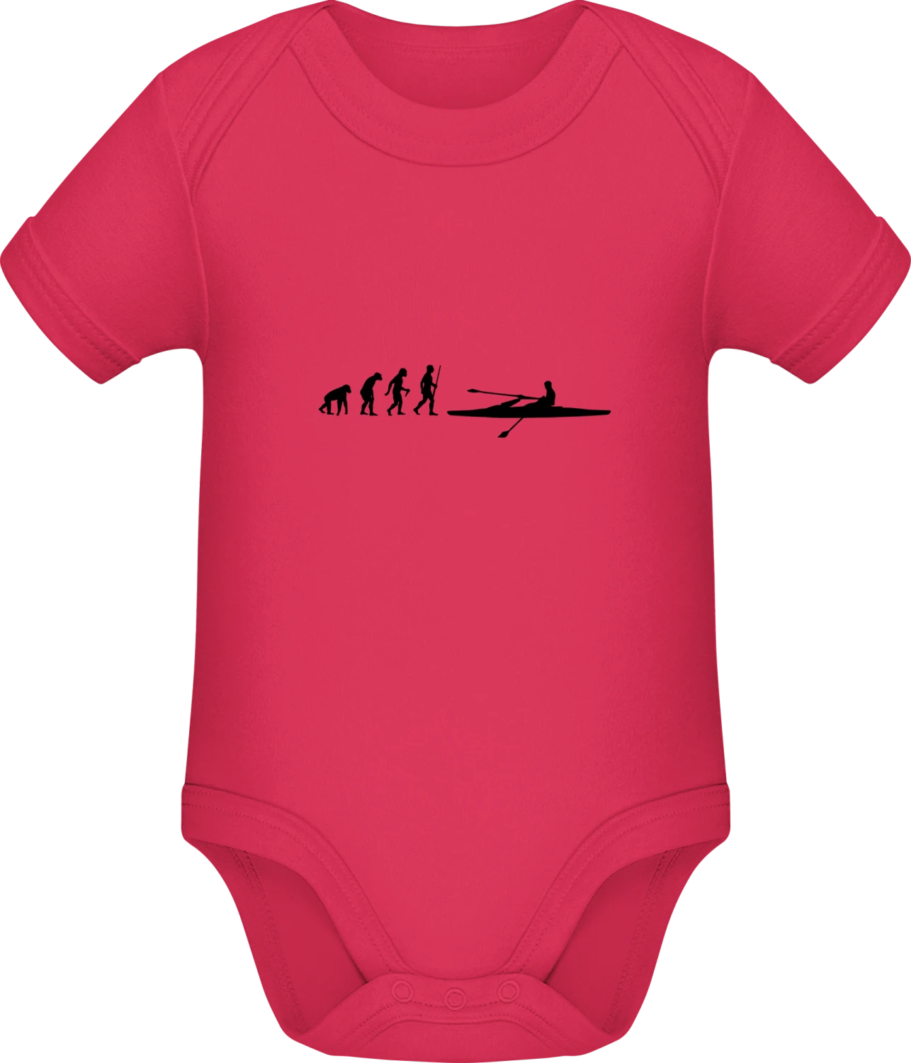 Rower Evolution - Sorbet Sonar SSL organic babybodsuit - Front