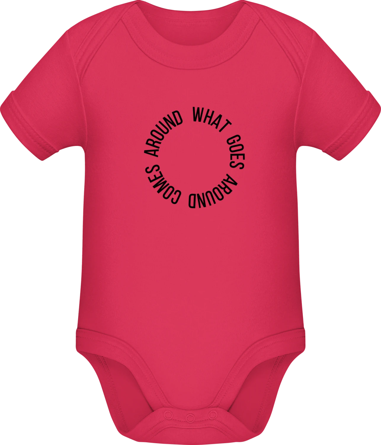 What Goes Around Comes Around - Sorbet Sonar SSL organic babybodsuit - Front