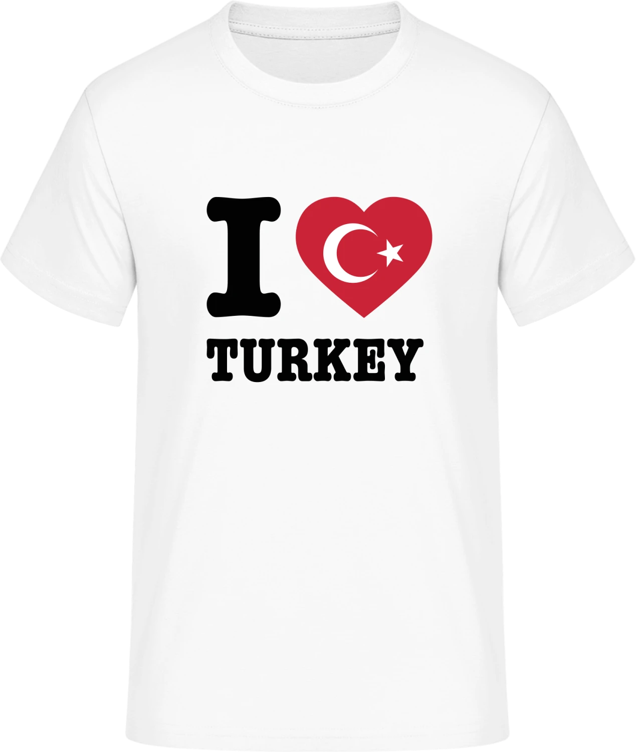 I Love Turkey - Front_Weiß