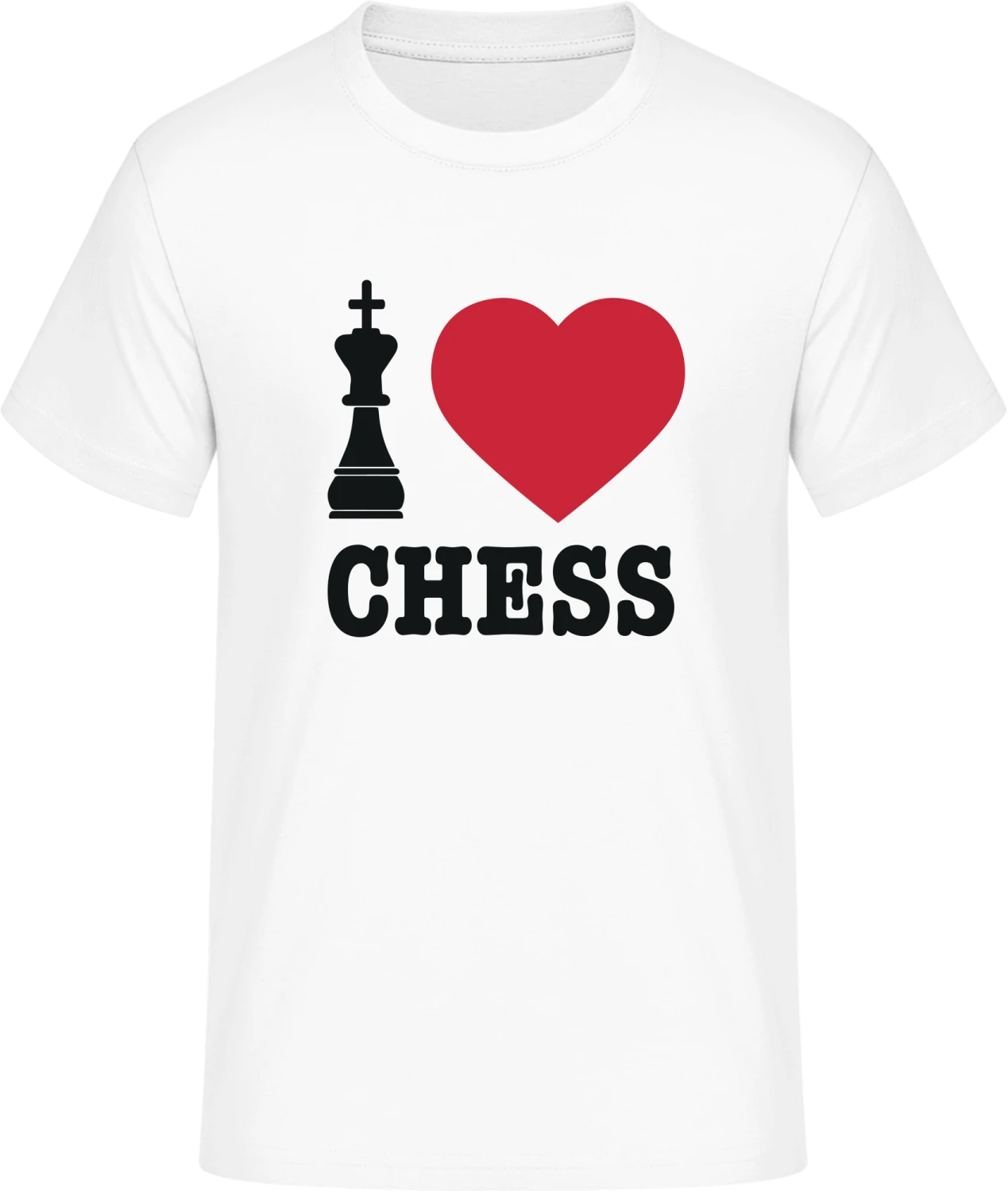 I Love Chess - Front_Weiß