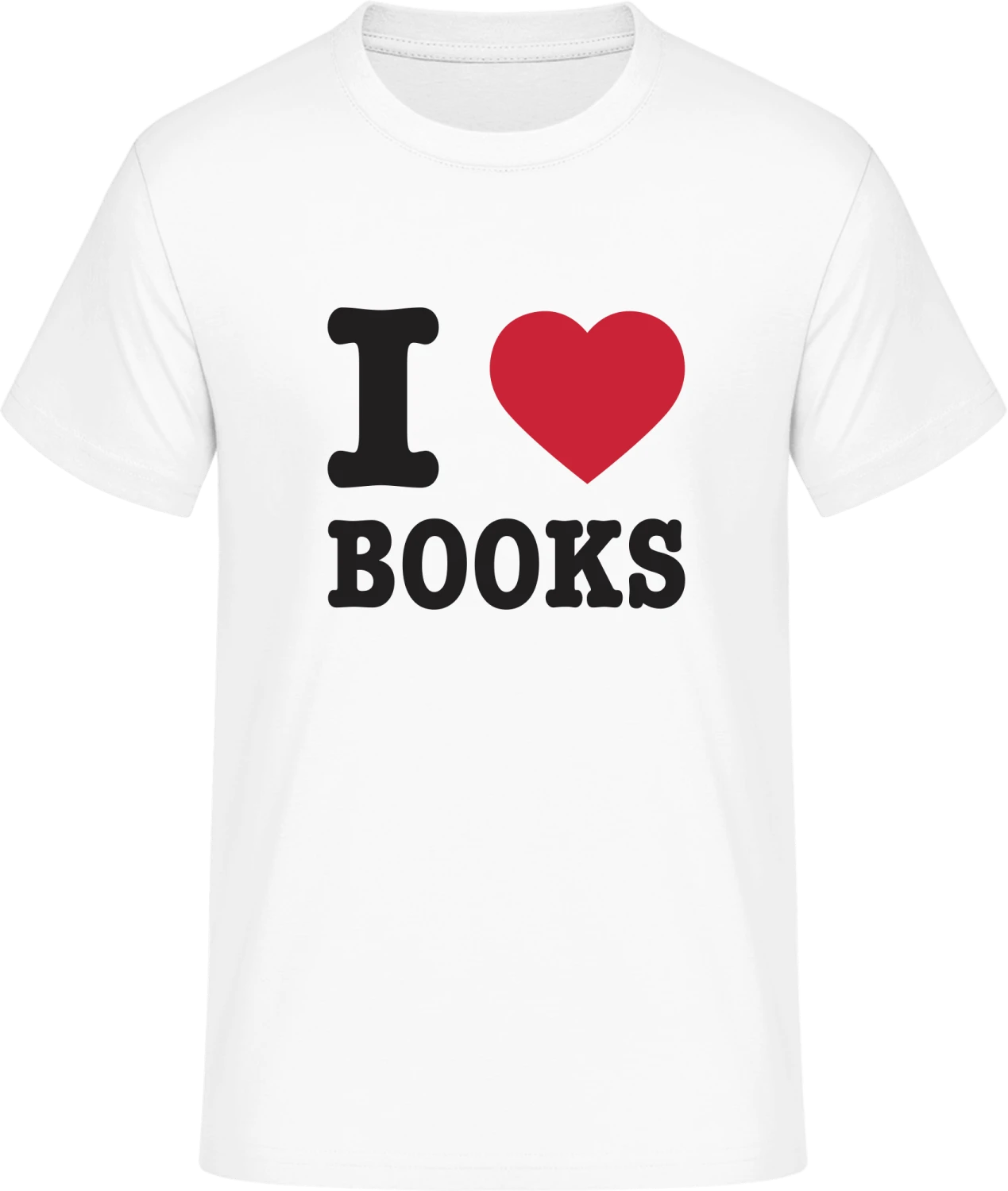 I Love Books - Front_Weiß