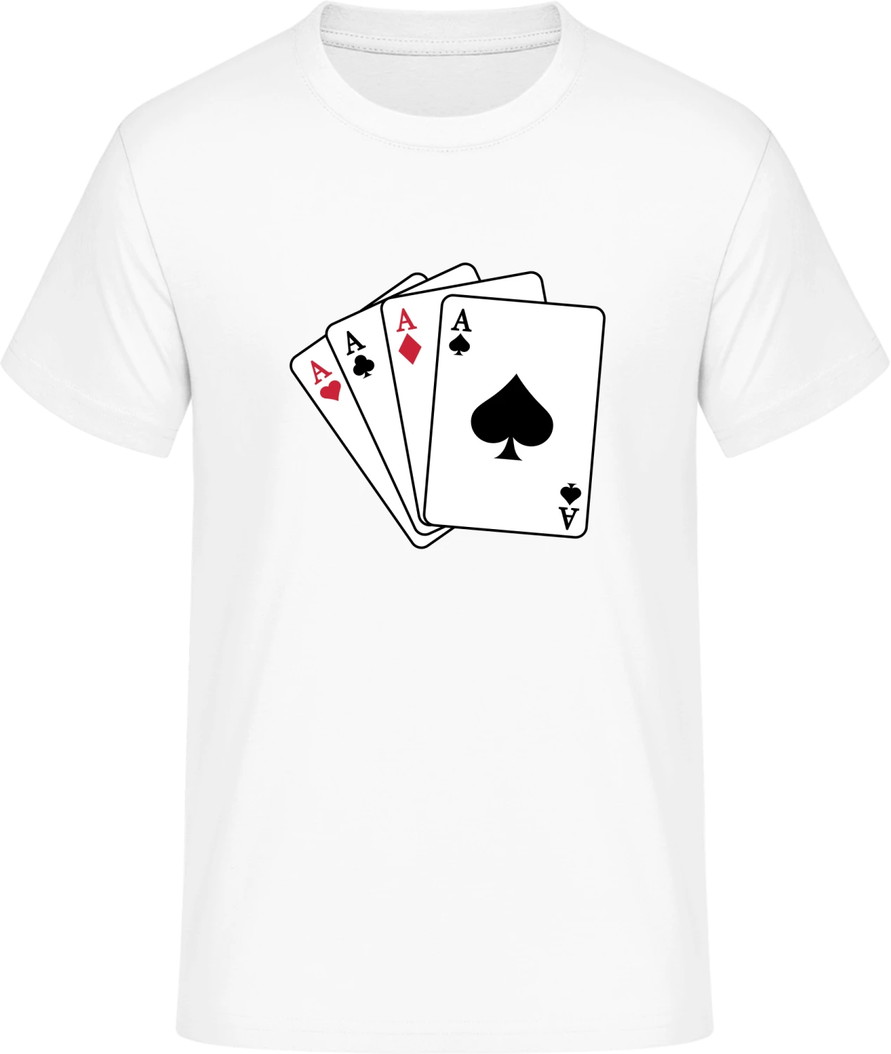 Four Aces Poker - Front_Weiß