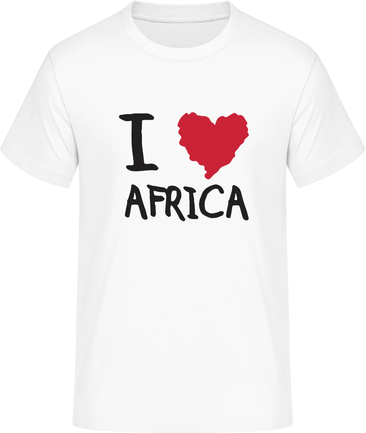 I Love Africa - Front_Weiß