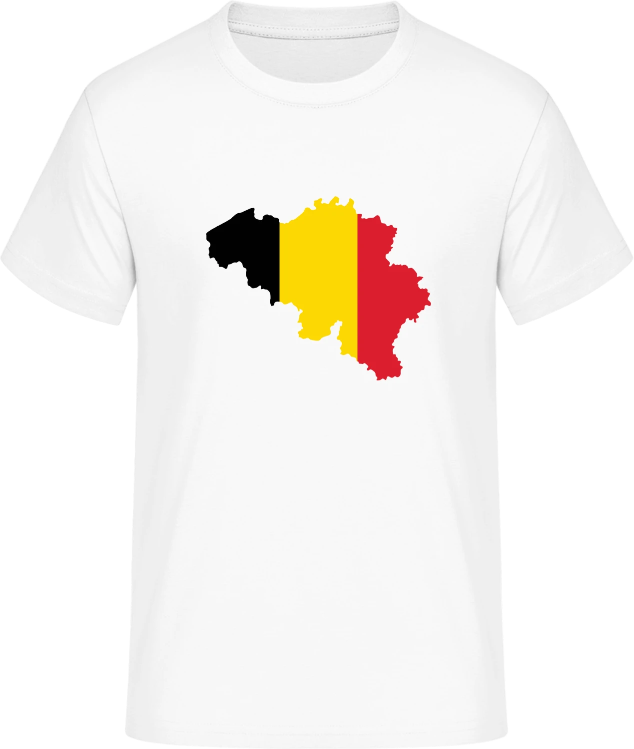 Belgium Map - Front_Weiß