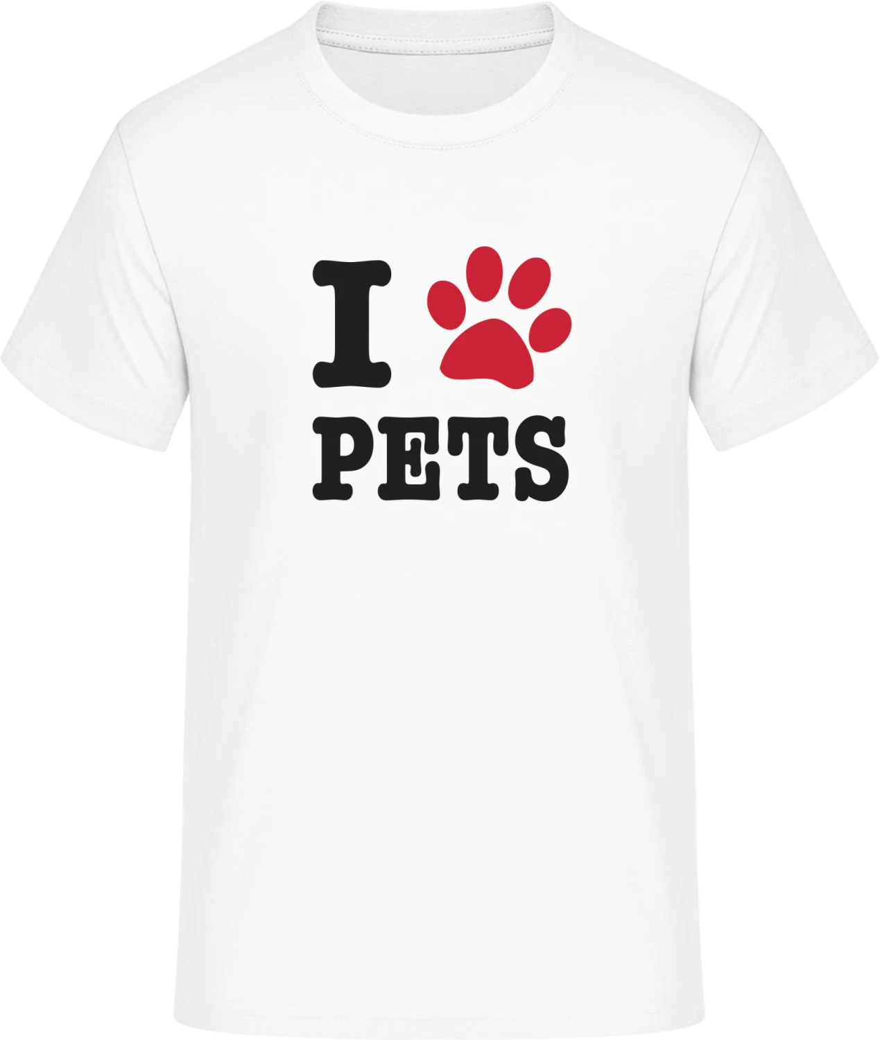 I Love Pets - Front_Weiß