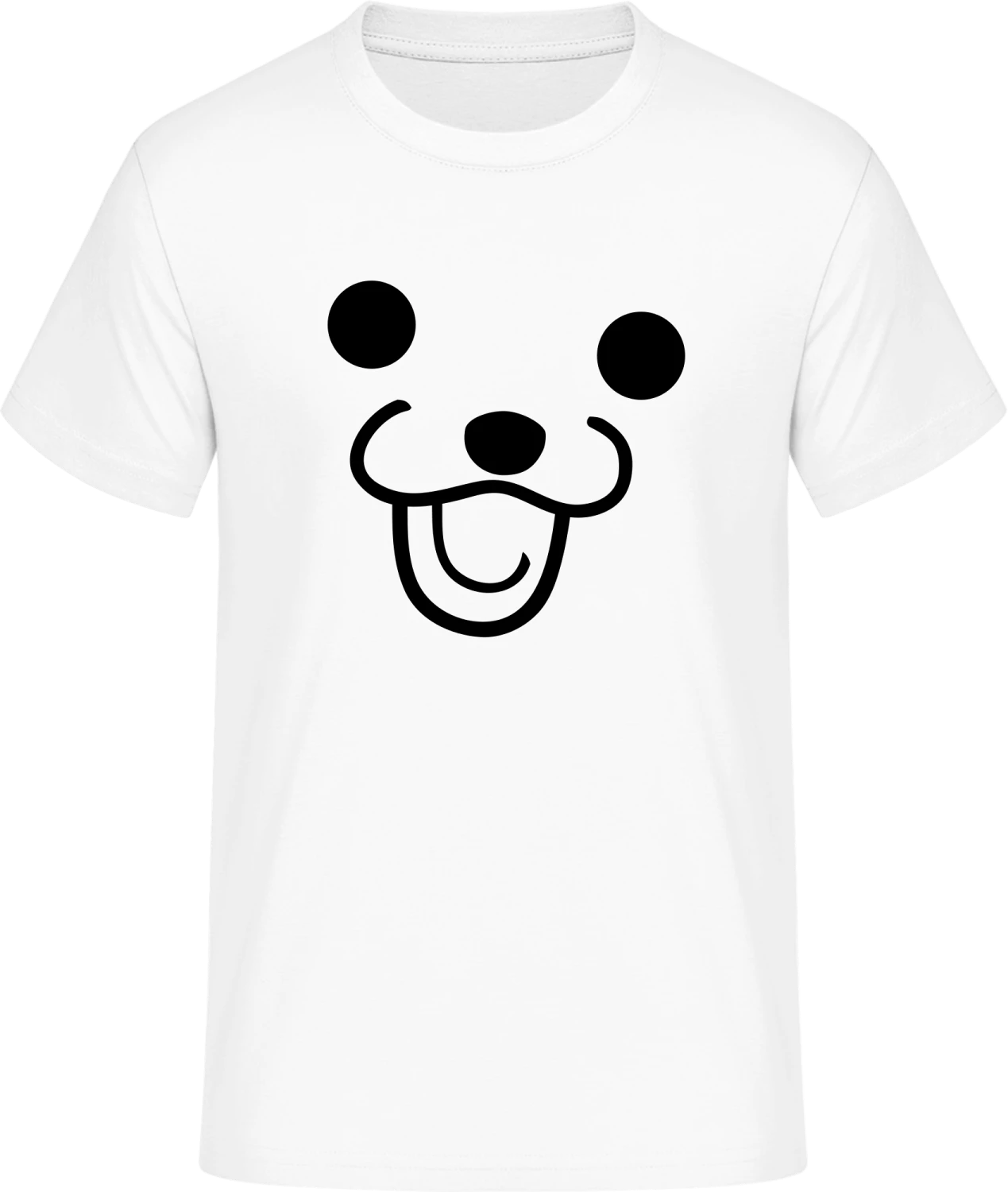 Meme Pedo Bear Face - Front_Weiß