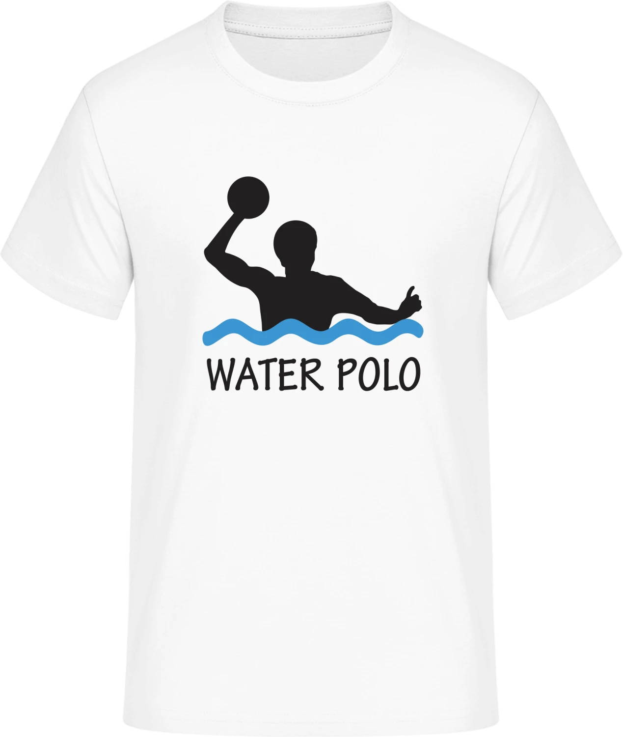 Water Polo Illustration - Front_Weiß