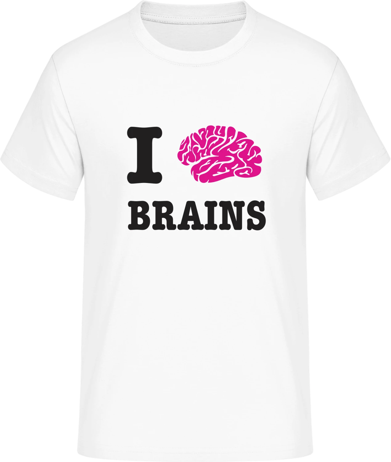 I Love Brains - Front_Weiß