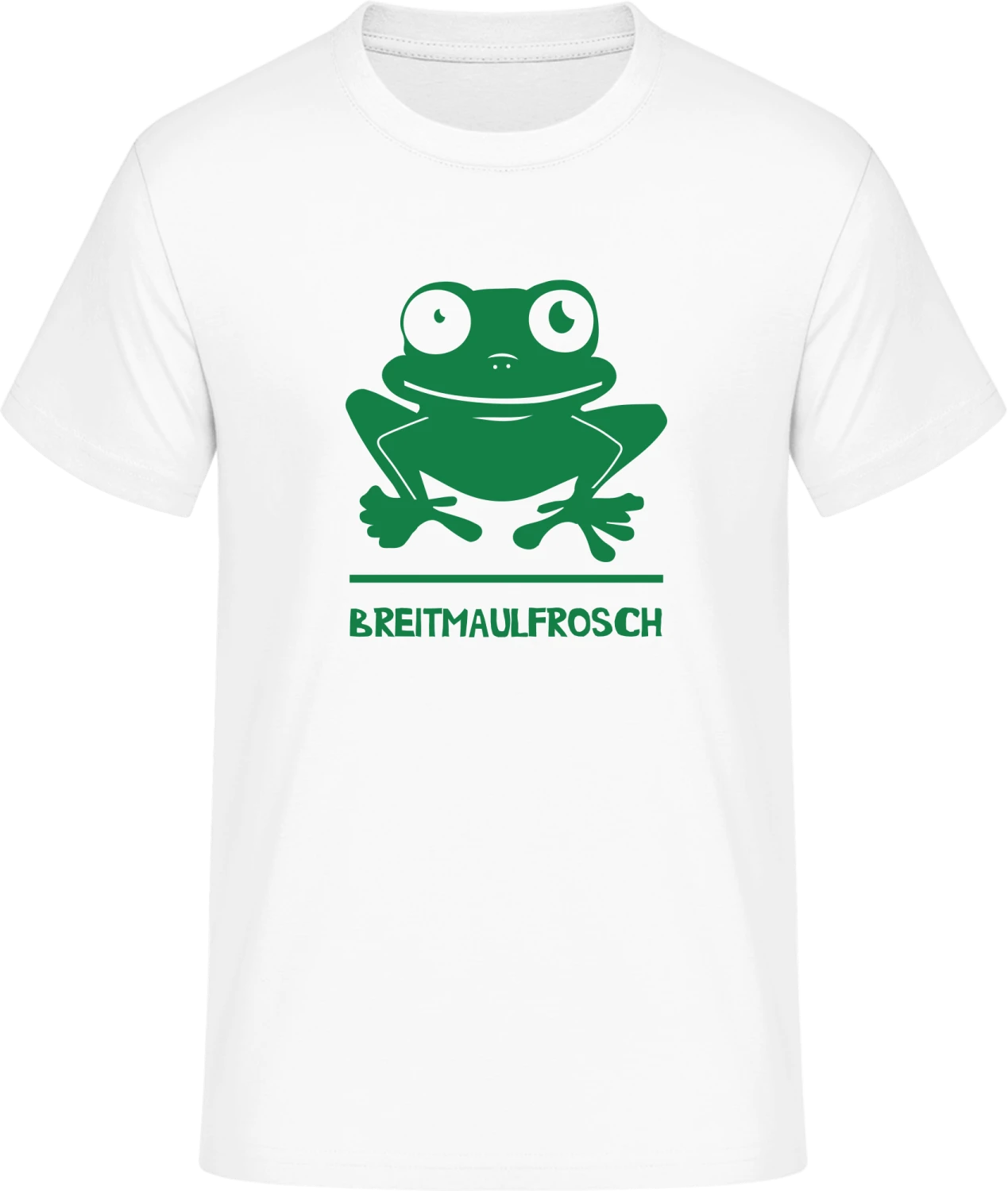 Breitmaulfrosch - Front_Weiß