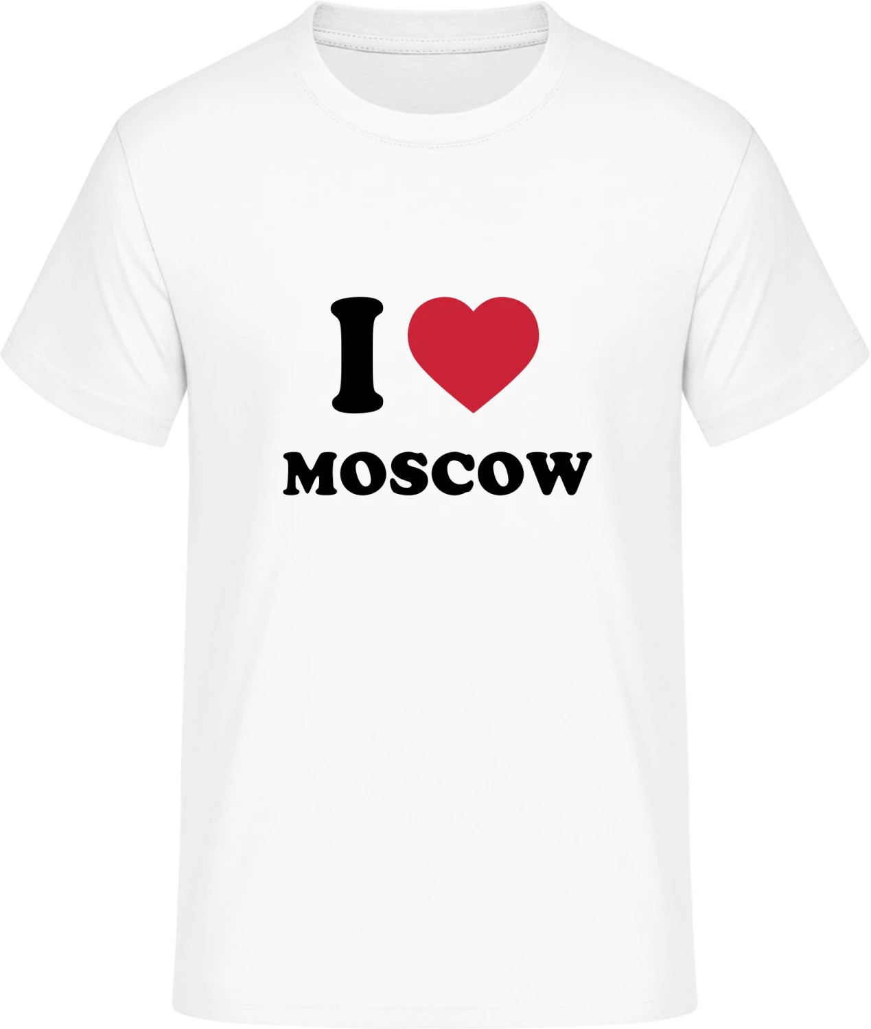 I love Moscow - Front_Weiß