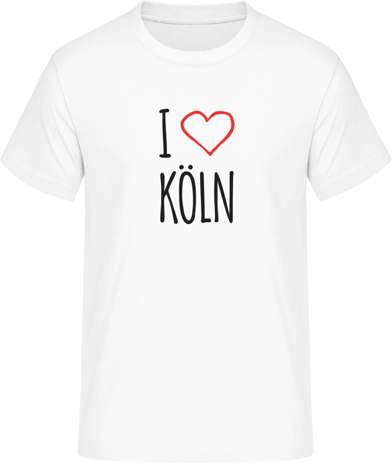 I Love Köln - Front_Weiß