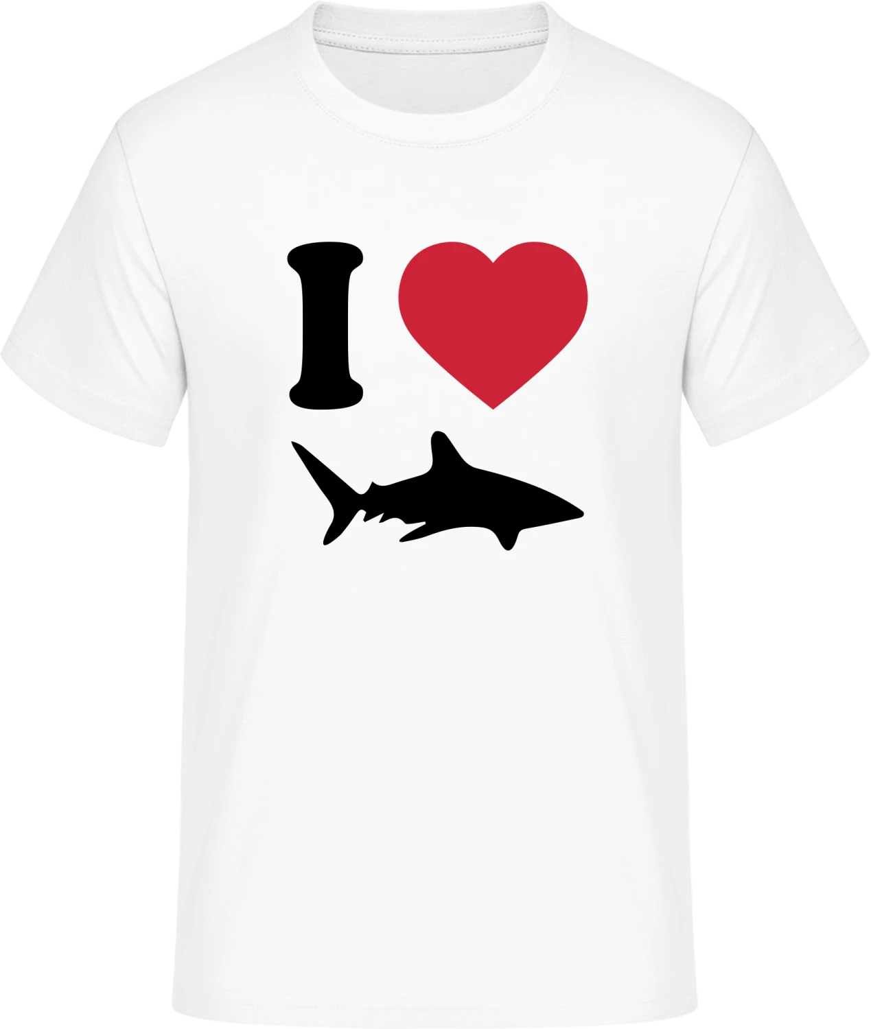 I Love Shark - Front_Weiß