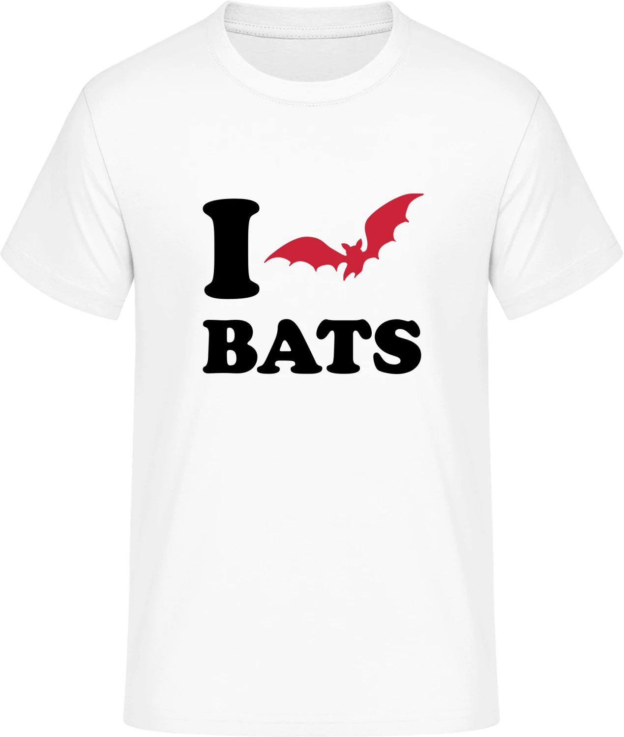 I Love Bats - Front_Weiß