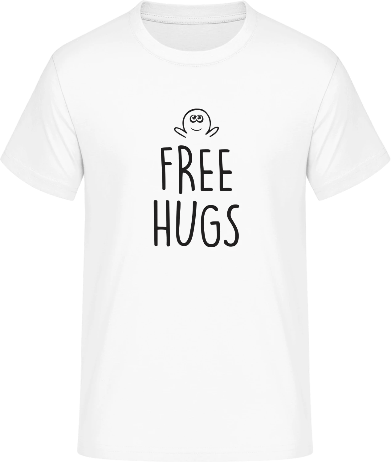 Free Hugs For You - Front_Weiß