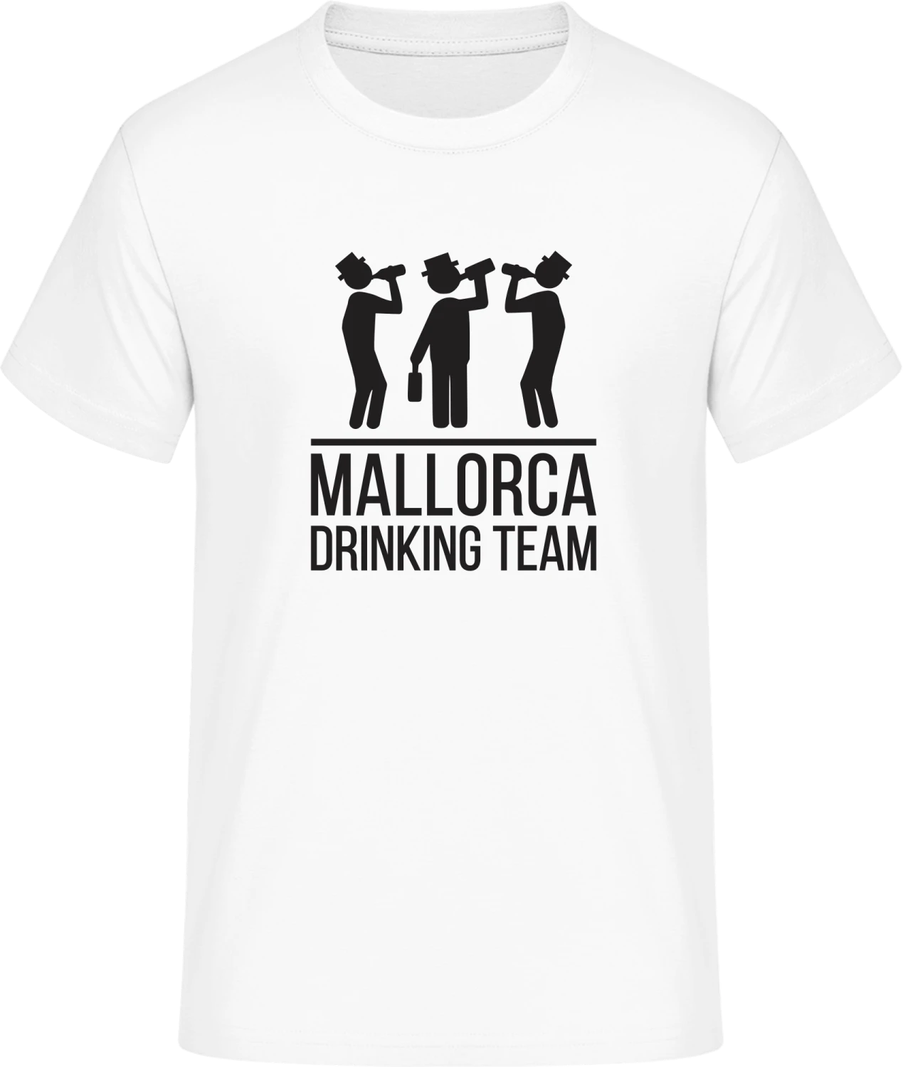 Mallorca Drinking Team - Front_Weiß