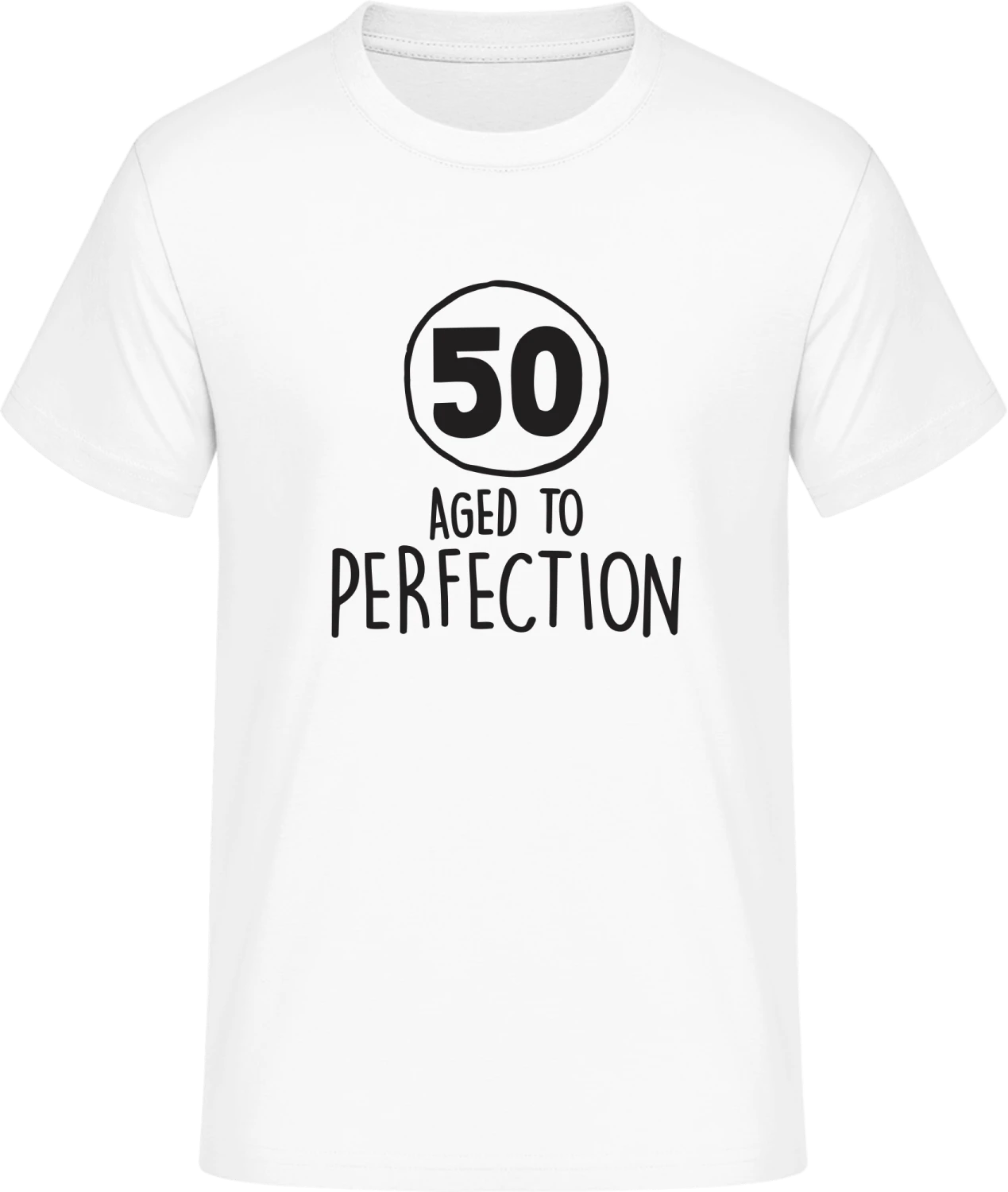 50 Years Aged to perfection - Front_Weiß