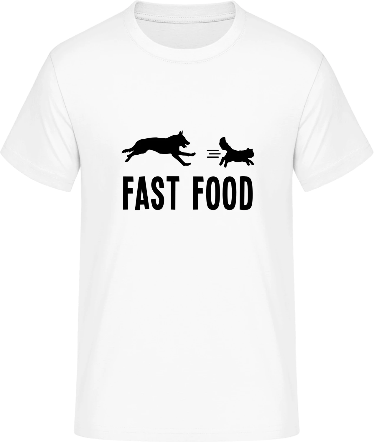 Fast Food Dog Cat - Front_Weiß