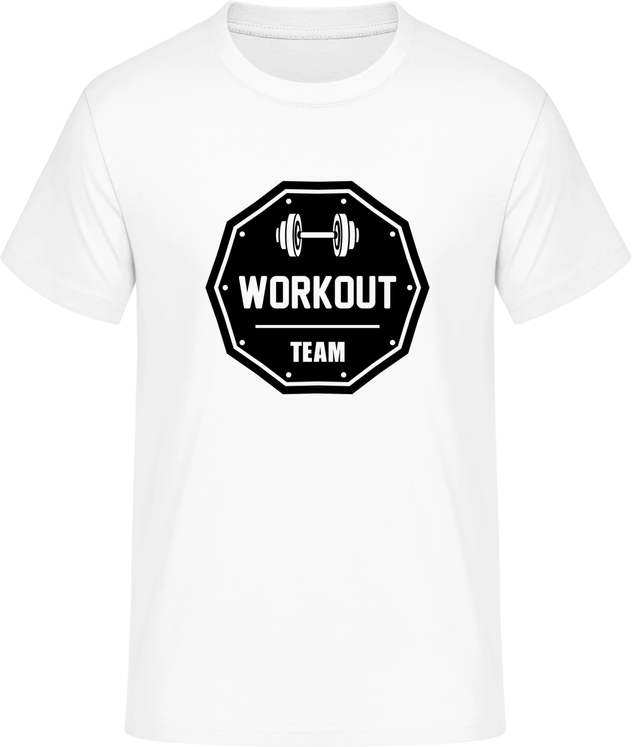 Workout Team - Front_Weiß