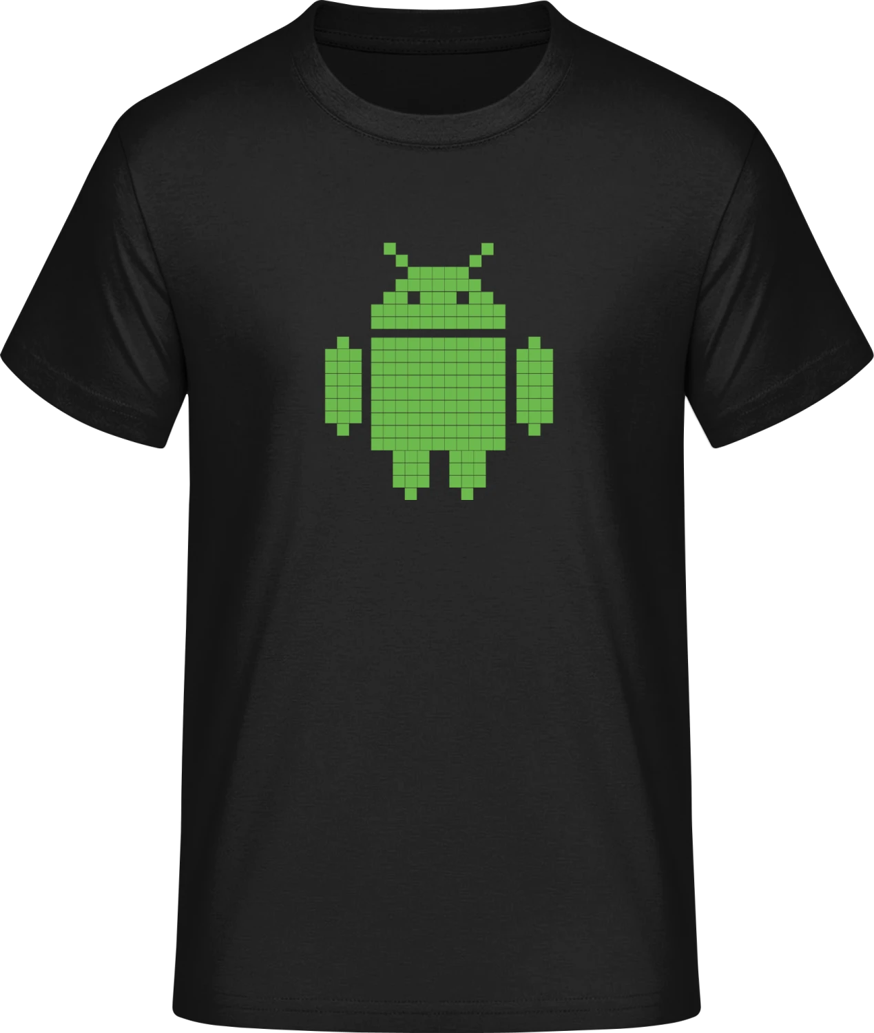 Android Robot - Front_Schwarz