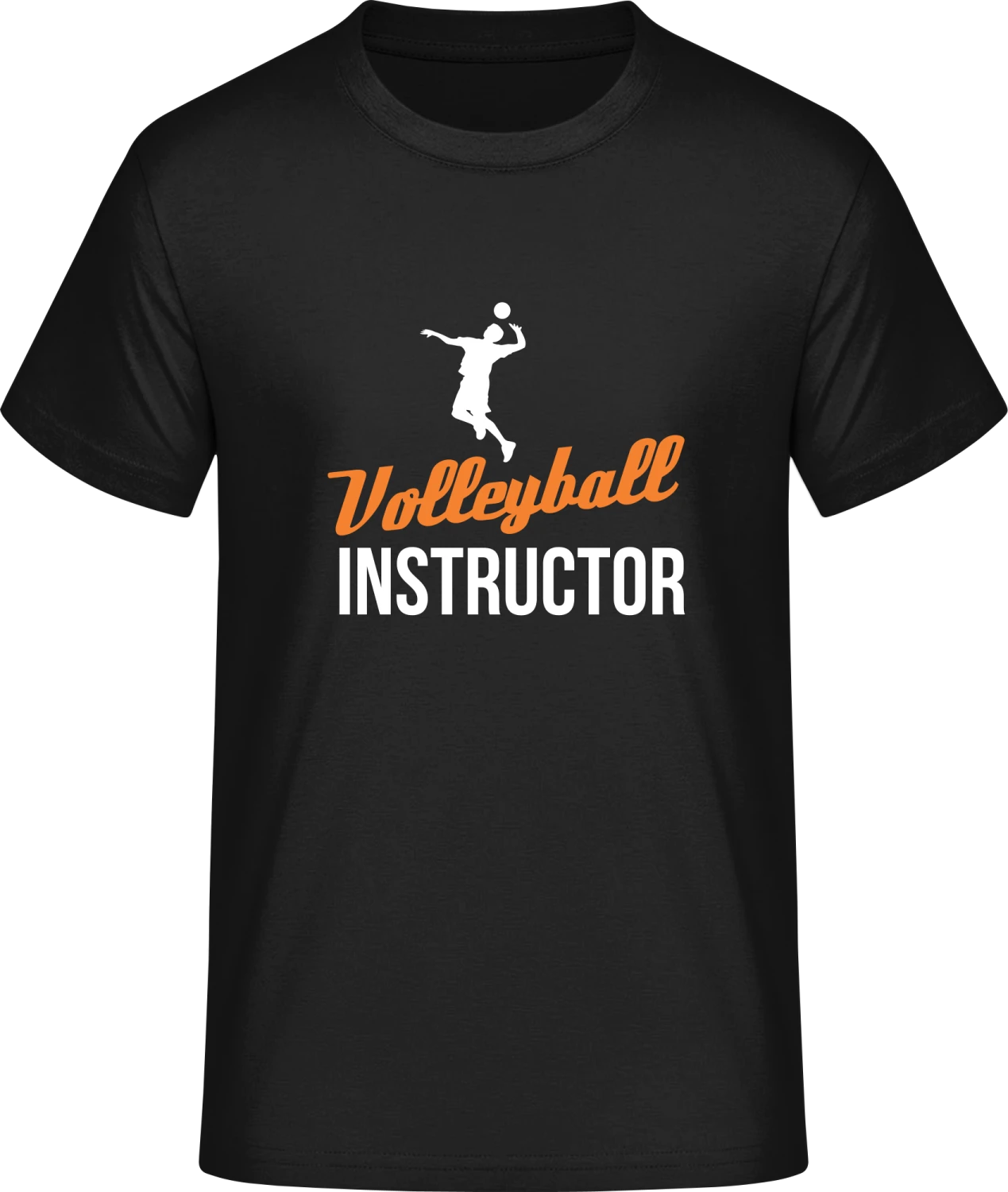 Volleyball Instructor - Front_Schwarz