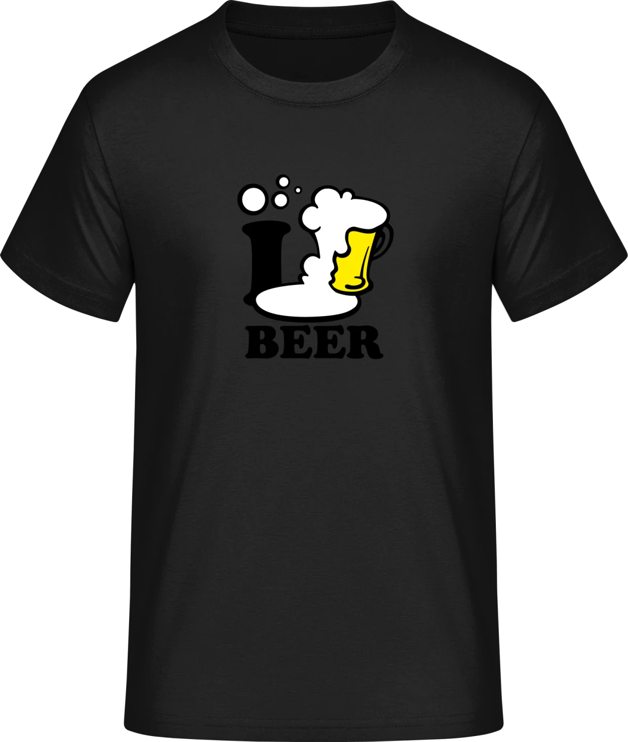 I Love Beer - Front_Schwarz