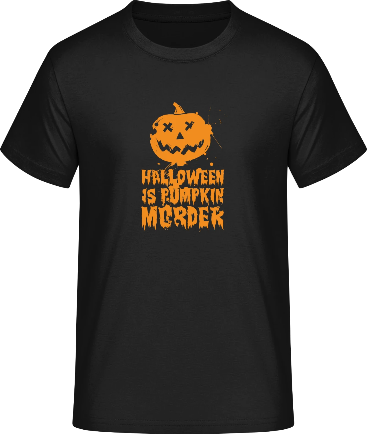 Halloween Is Pumkin Murder - Front_Schwarz