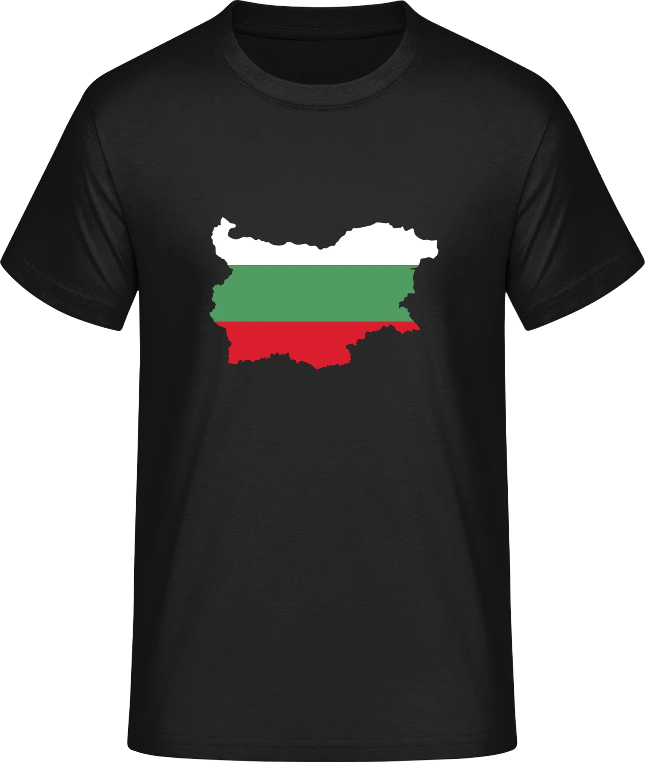 Bulgaria Map - Front_Schwarz