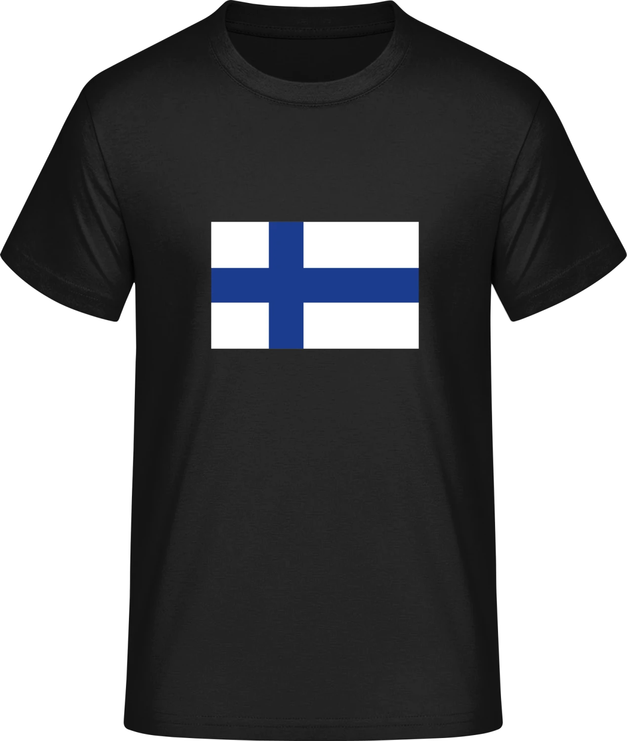 Finland Flag - Front_Schwarz