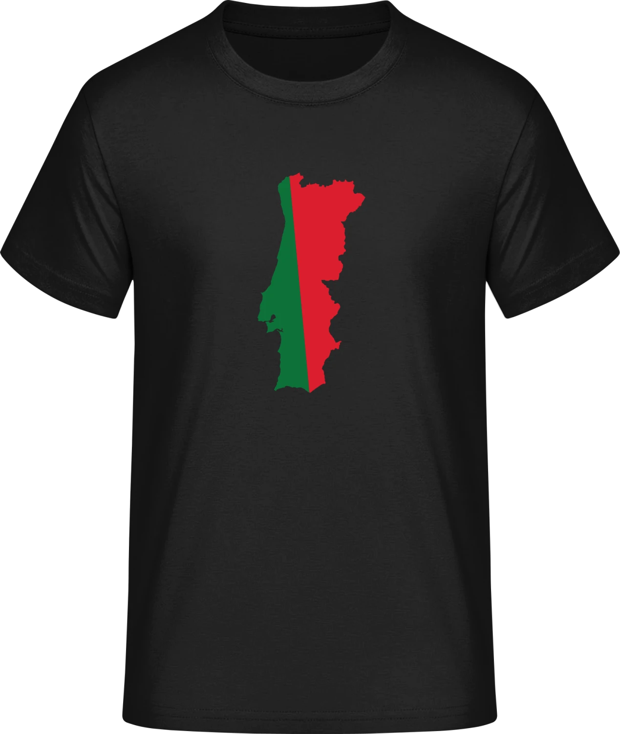 Portugal Flag - Front_Schwarz