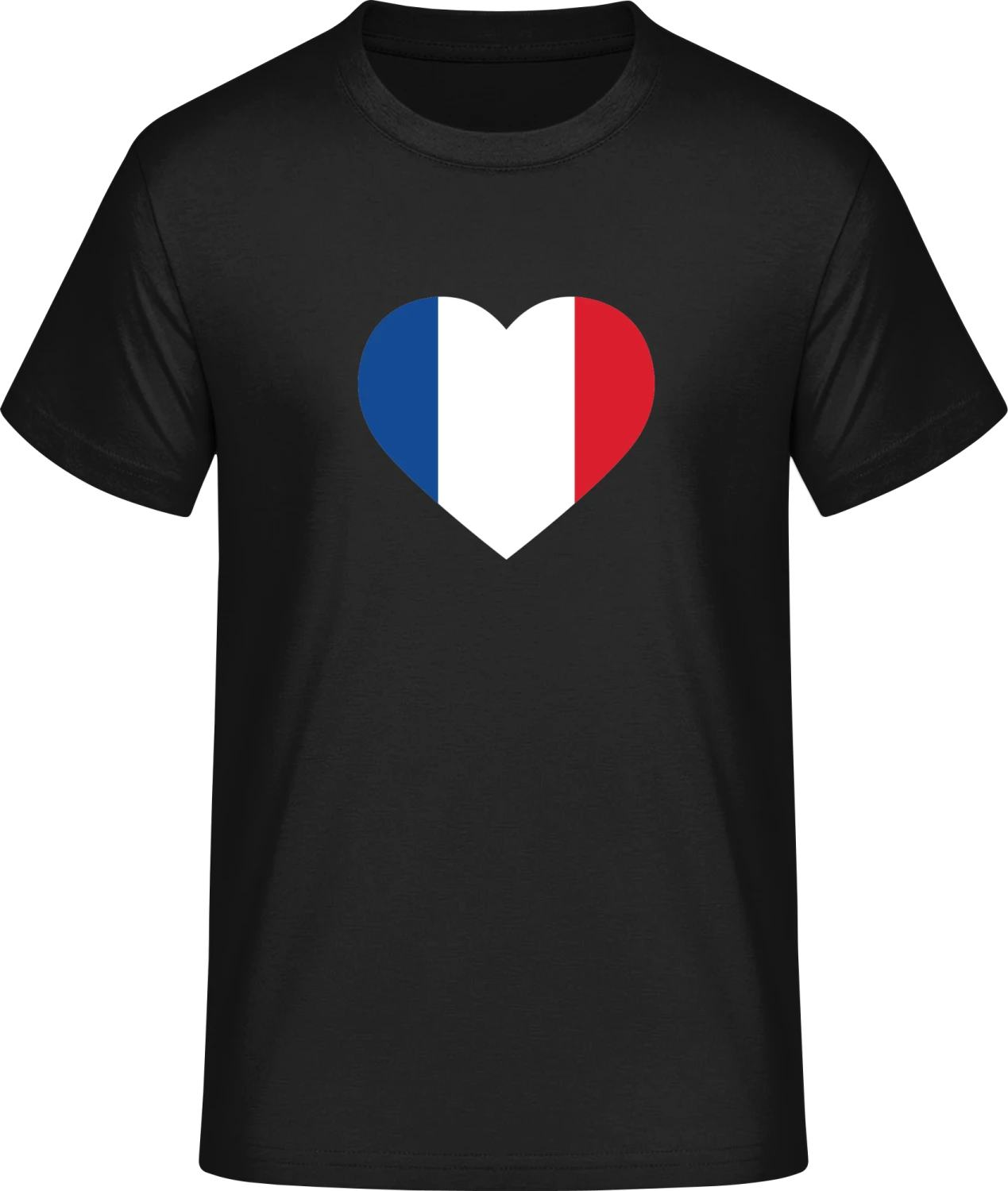 France Heart - Front_Schwarz