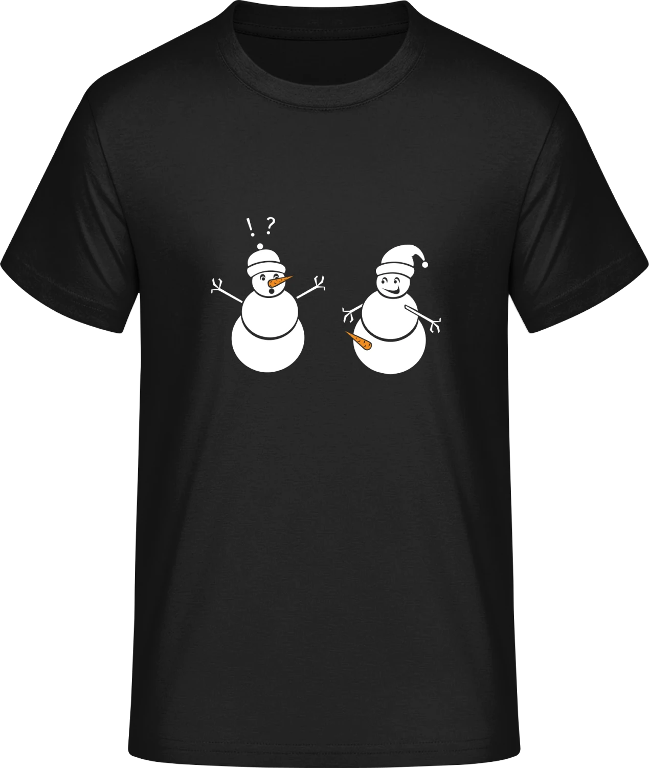 Snowman - Front_Schwarz