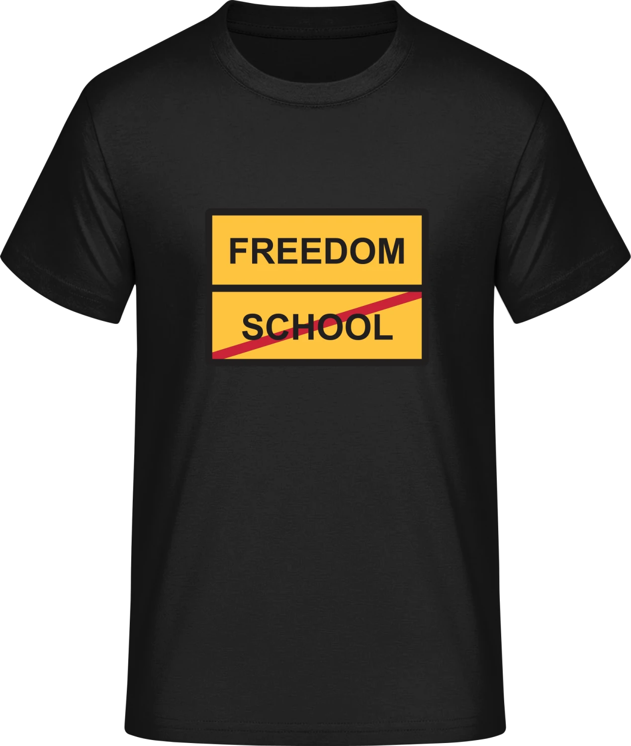 Freedom vs School - Front_Schwarz