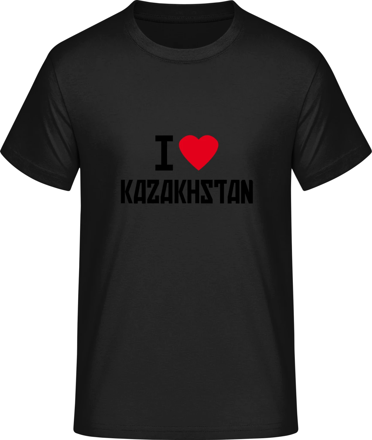 I Love Kazakhstan - Front_Schwarz