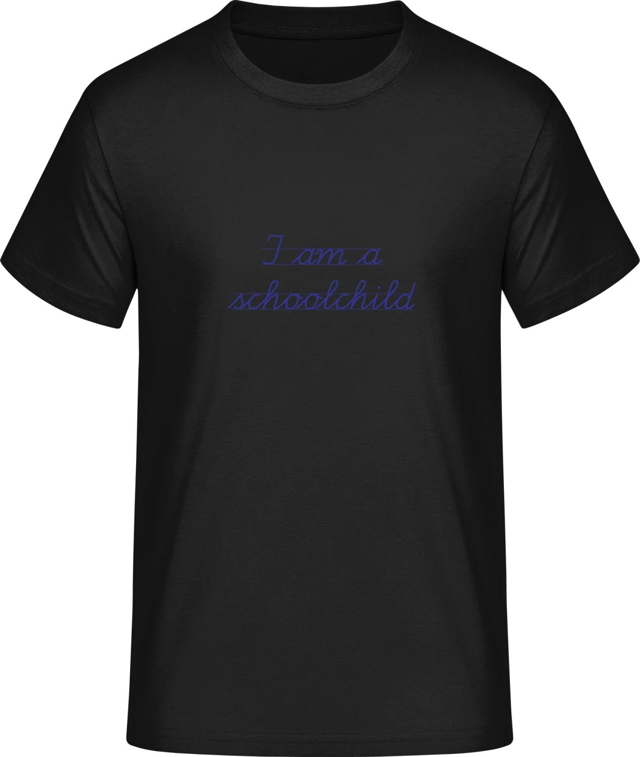 I Am A Schoolchild - Front_Schwarz