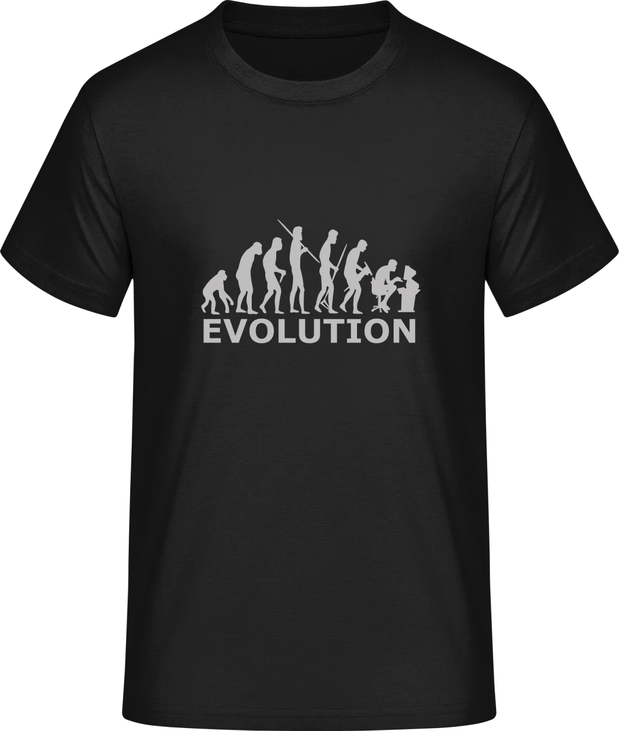 Geek Evolution Theory - Front_Schwarz