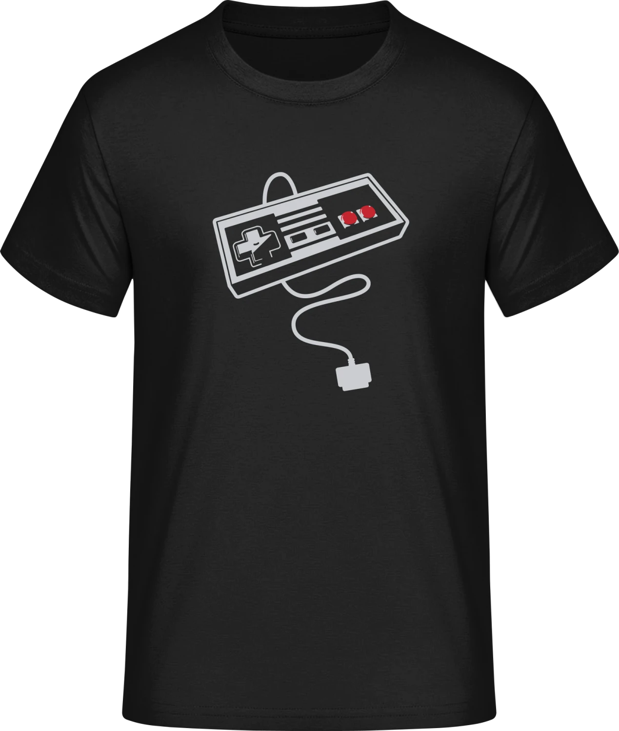 NES Controller - Front_Schwarz