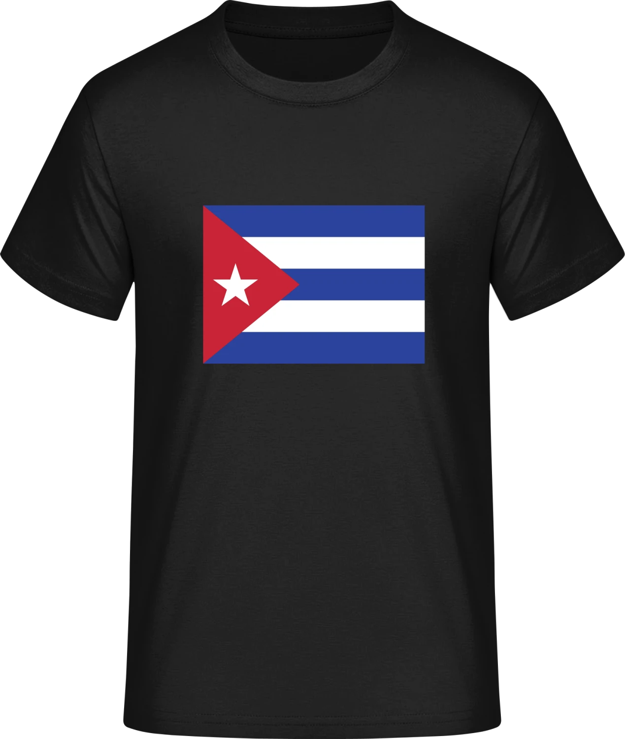 Cuba Flag - Front_Schwarz