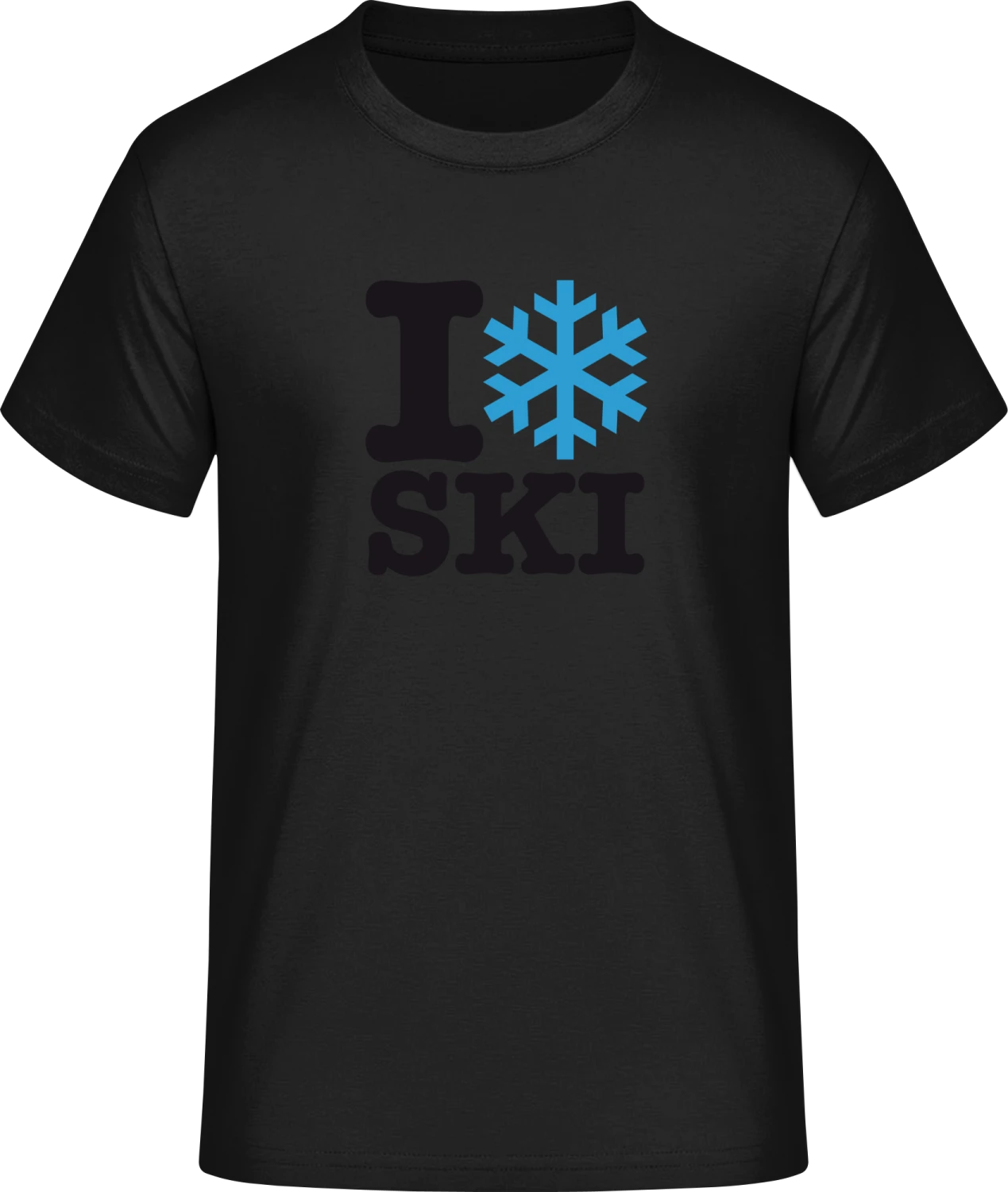 I Love Ski - Front_Schwarz