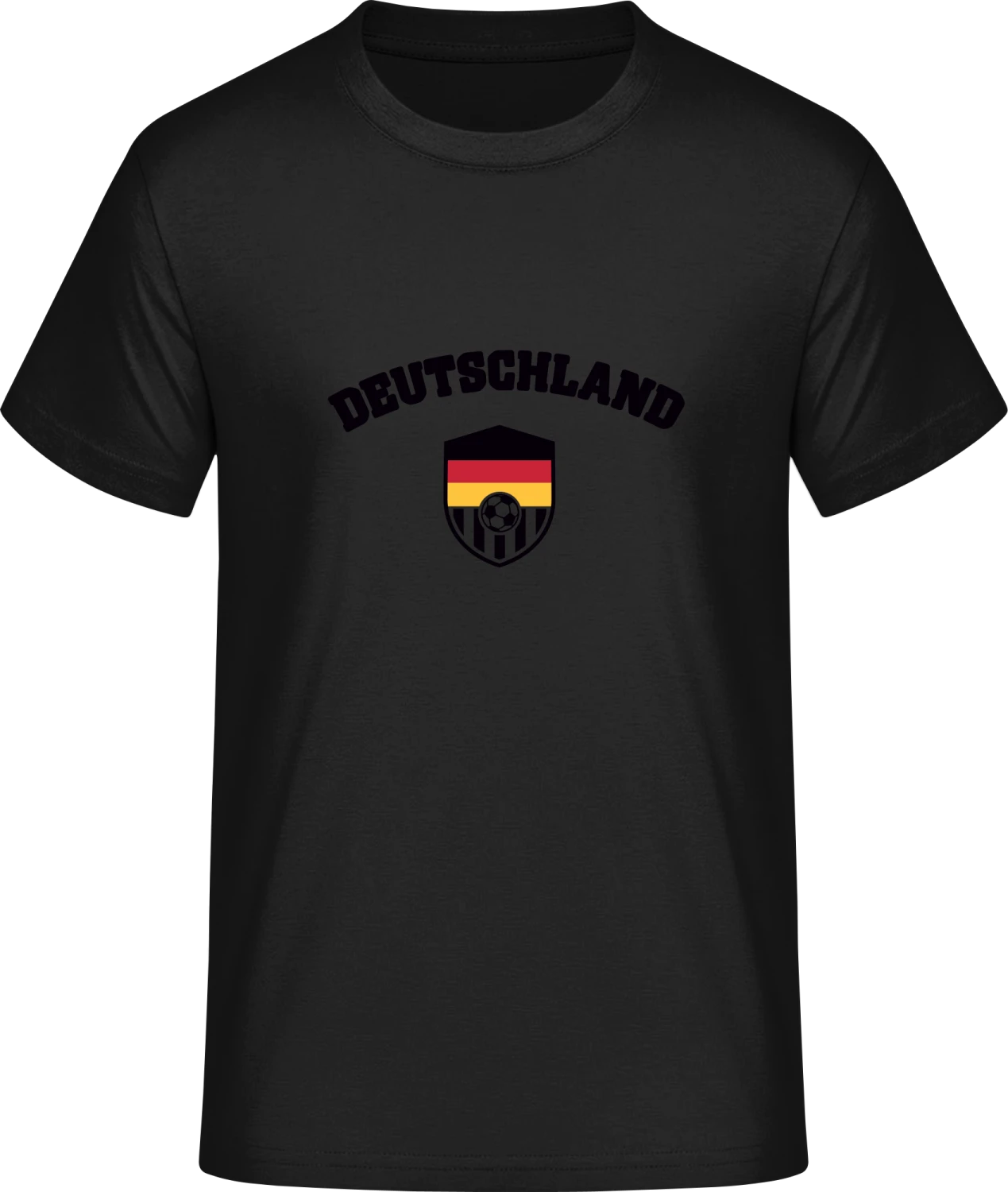 Deutschland Fan - Front_Schwarz