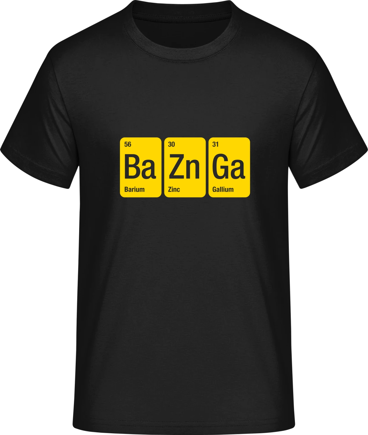 Bazinga - Front_Schwarz