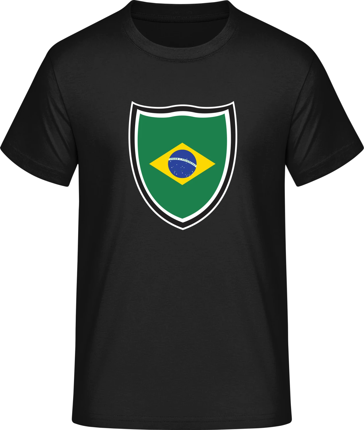 Brazil Shield - Front_Schwarz