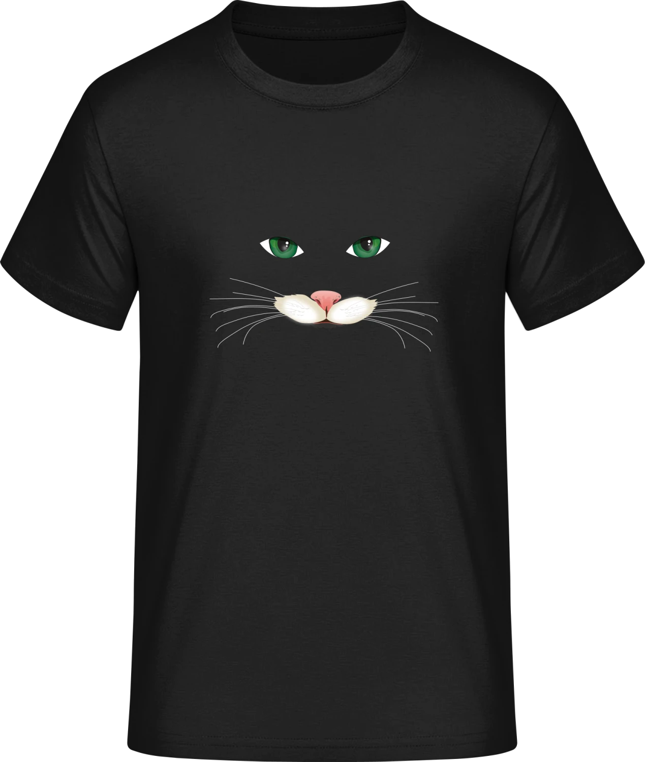 Cat Face - Front_Schwarz