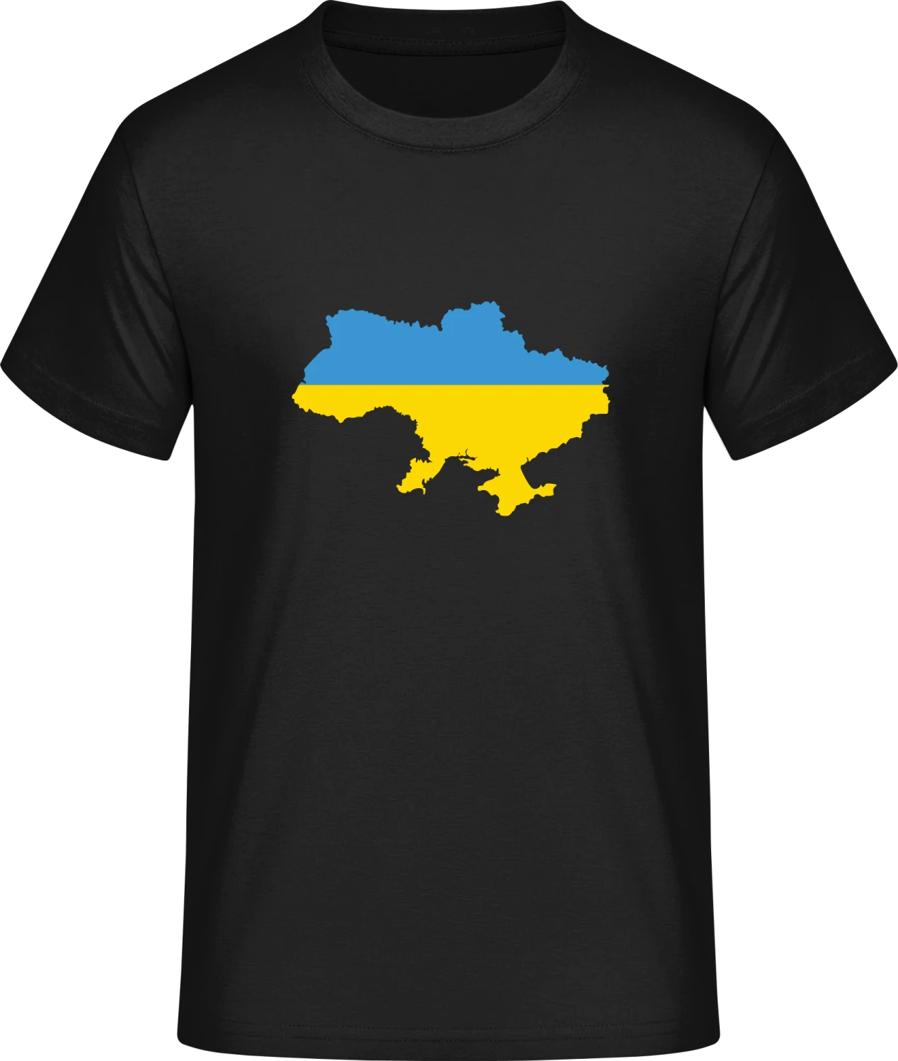 Ukraine Map - Front_Schwarz